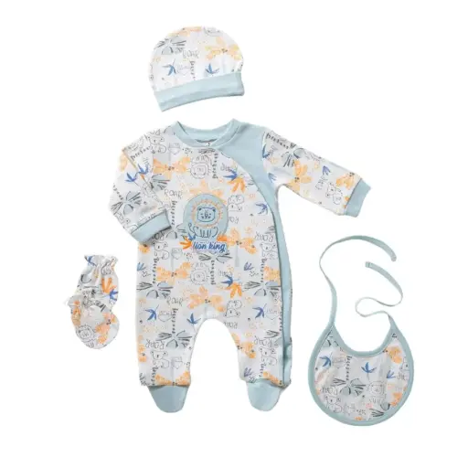 [12074] Set of 4 Rompers 15891