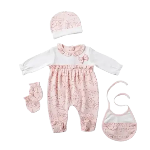 [10878] مجموعه سالوبيت 4 قطع انترلوك سنوفلورز 15838