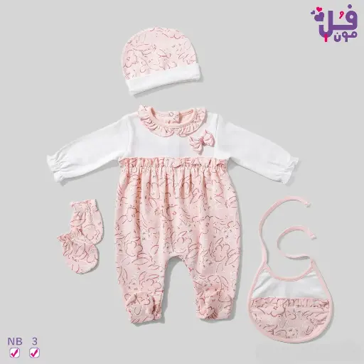 [2994] مجموعه سالوبيت 4 قطع انترلوك سنوفلورز 15838