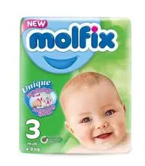 [5239] molfix size 3 9pcs