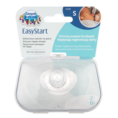 [333] Canpol babies Silicone Nipple Shields S EasyStart 2pcs 18/602