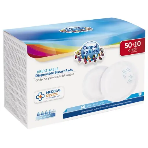 [1591] Canpol babies Breast Pads 60pcs 1/652