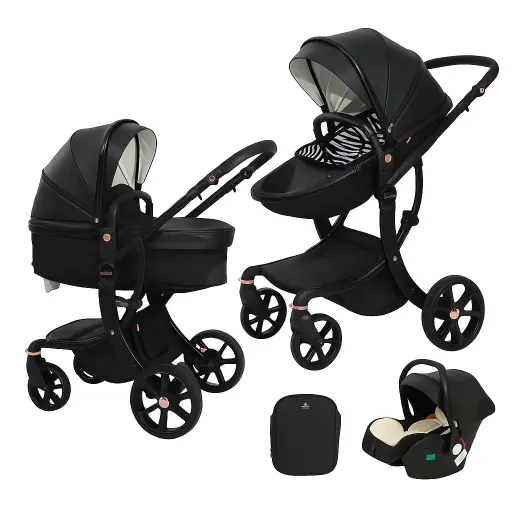 [5636] kidilo szj-609 stroller 3in1 set  