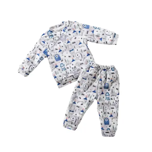 [5718] Pajamas Heidi padded furry 17527
