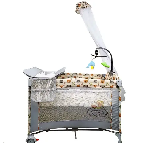 [10170] سرير اطفال قابل للطي ht205