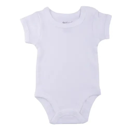 [20283] Bodysuit Half Sleeve 9-159 x1P White 