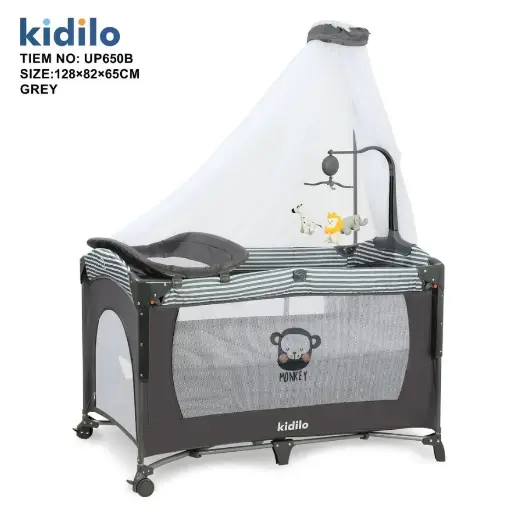 [6004] kidilo up650b travel cot bed