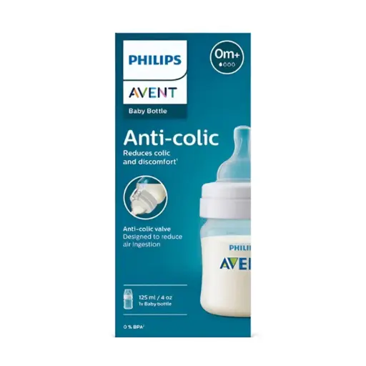 [6036] Philips Avent Anti colic Bottle 0M+ 125ml 1Pack 100/01