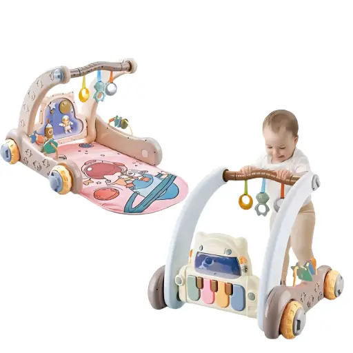 [10002]  Baby Walker & piano mat 2in1 AYE 2211