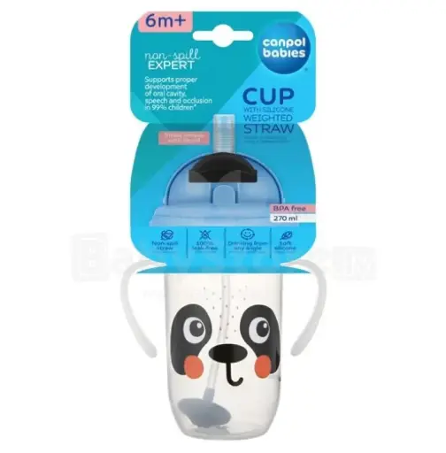 [6145]  canpol babies Silicone sports cup 270ml  56/617