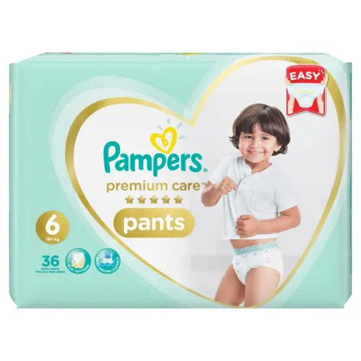 [10047] pampers premium care Size 6 Pants 58 Pcs