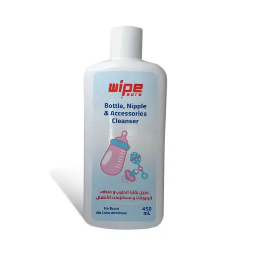 [20777] Wipe More Baby Bottle & Nipple Cleaner Liquid 450ML