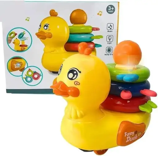 [20831] Rotating Duck Toy with Lights and Music