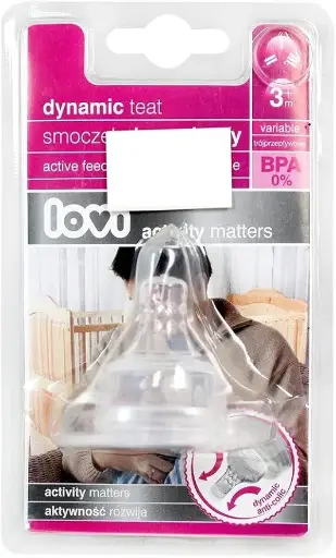 [1915] (+wide neck silicone teat lovi -medium (6m 18/721