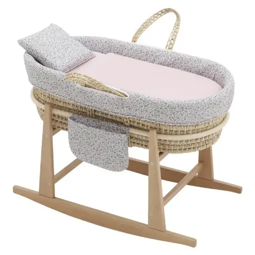 [2828] 15264- Baby Crib Bed With Mattress