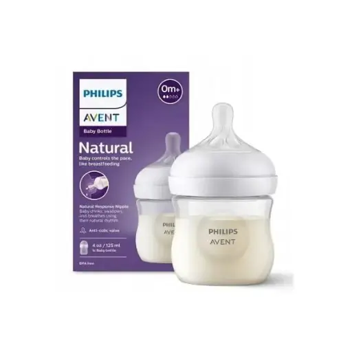 [2343] Philips Avent Natural Response Bottle 0M+ 125ml 1Pack 900/01 
