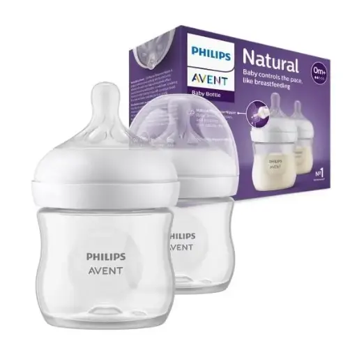 [2344] Philips Avent Natural Response Bottle 0M+ 125ml 2Pack 900/02 