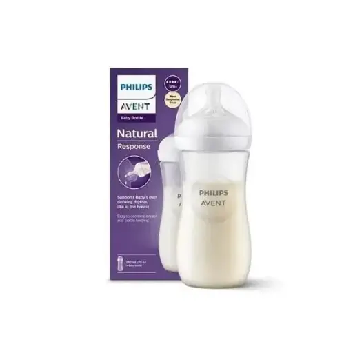 [2350] Philips Avent Natural Response Bottle 3m+ 330ml 1Pack 906/01 