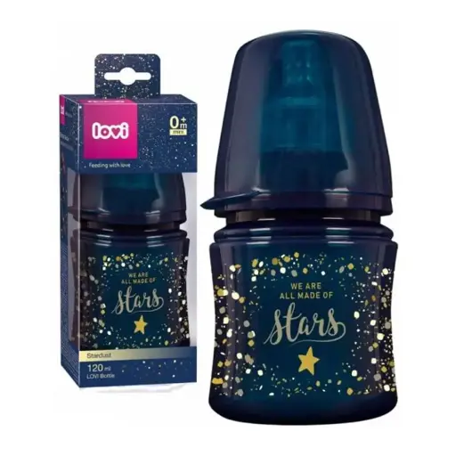 [10182] Baby bottle Stardust 0m+ 120ml 1pc 21/587