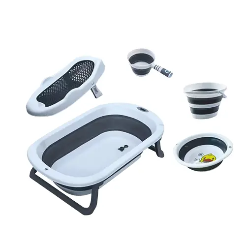 [4717] طقم حوض استحمام بوبي بابا 5 في 1