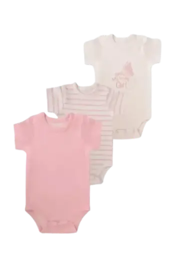 [11791] Bodysuit P/3 5213 short sleeve 