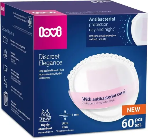 [1933] وسادات ثدي لوفي 60 قطعة بيضاء