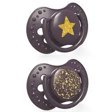 [2013] LOVI Silicone Dynamic Soother 0-3 m 2 pcs Stardust violet 22/892