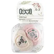 [2003] Notch Wild Soul girl 0-3 months 2 pcs dynamic pacifier 22/882 
