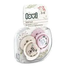 [2005] Notch Wild Soul girl 3-6 months 2 pcs dynamic pacifier 22/883 