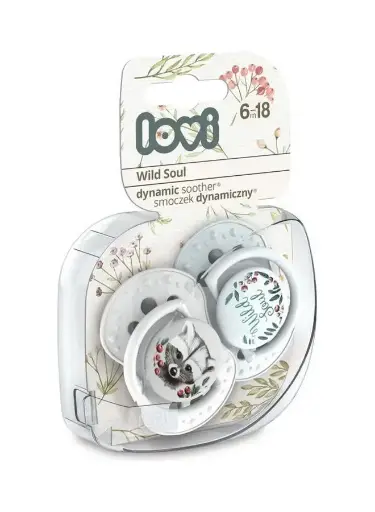 [2007] Notch Wild Soul girl 6-18 months 2 pcs dynamic pacifier 22/884
