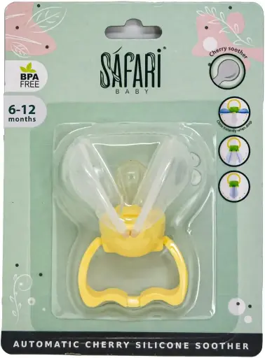 [10269] safari silicon soother 6-12m S119 