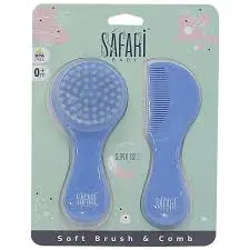 [2125] SAFARI Super soft brush and comb S521 