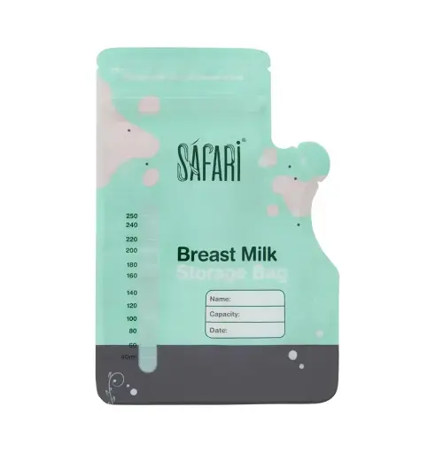 [10226] SAFARI breast milk storage bags 250ml 20pcs S565 