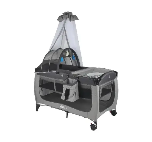 [3942] kidilo H86 travel cot bed