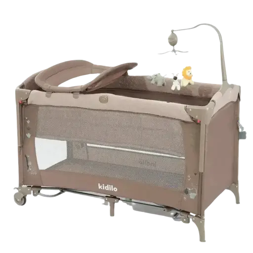 [4515] kidilo UP650x Travel Cot Bed