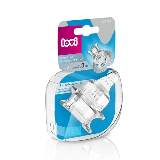 [1922] lovi dynamic feeding teat tri-flow 2pcs 18/754