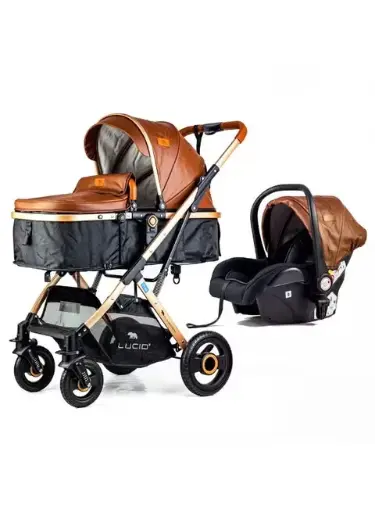 [4143] lucid sena stroller + carseat