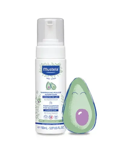 [5383] mustela foam shampo150 ml