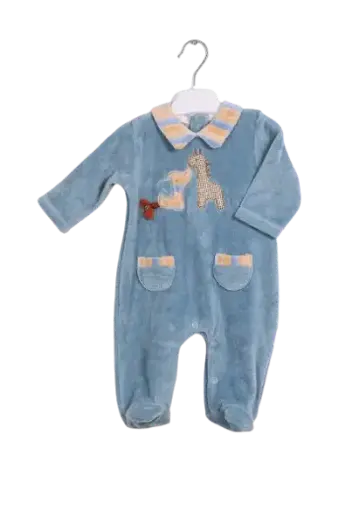 [11269] Embroidered Newborn Romper – 31618