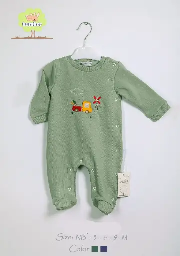 [11274] Melton Newborn Romper – 31638