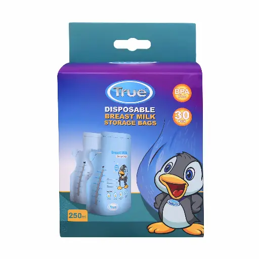 [2516] أكياس ترو لتخزين حليب الثدي المعقم 30 قطعة 250 مل 4133