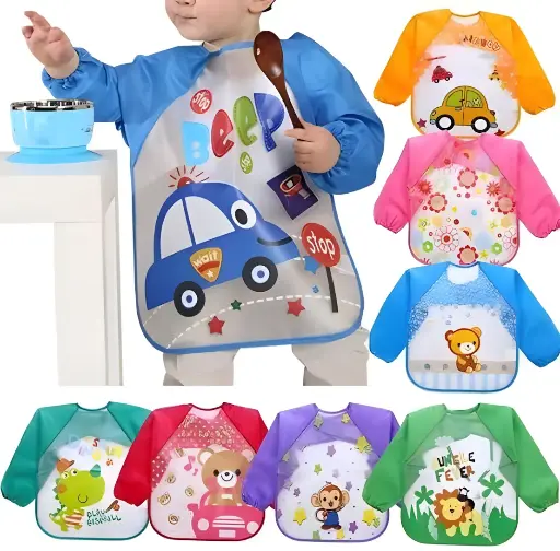 [643] Waterproof Sleeved Bib