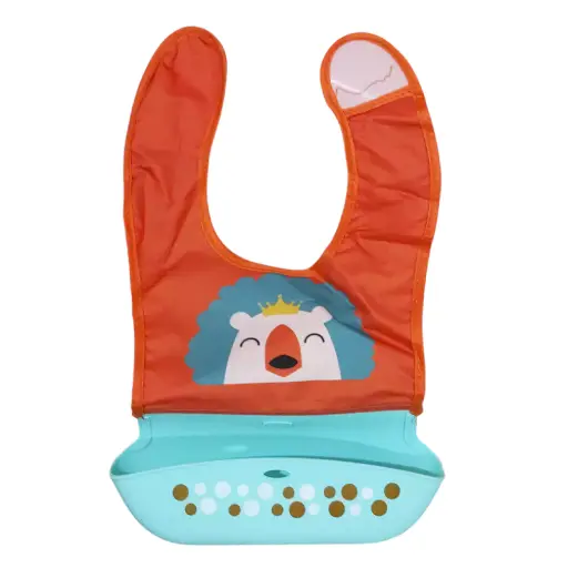 [11329] Waterproof silicone bib 390
