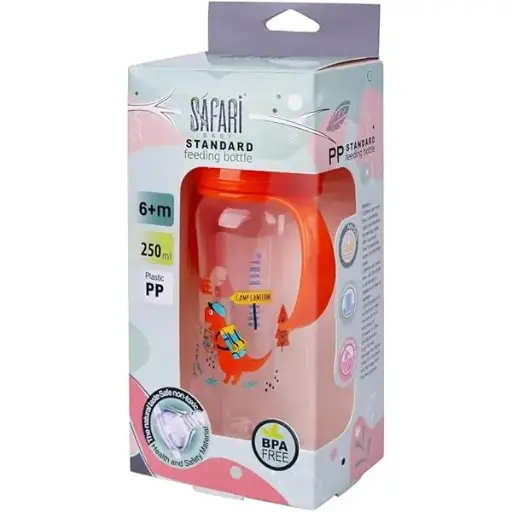 [4481] safari Standard bottle with handle 250ml S412