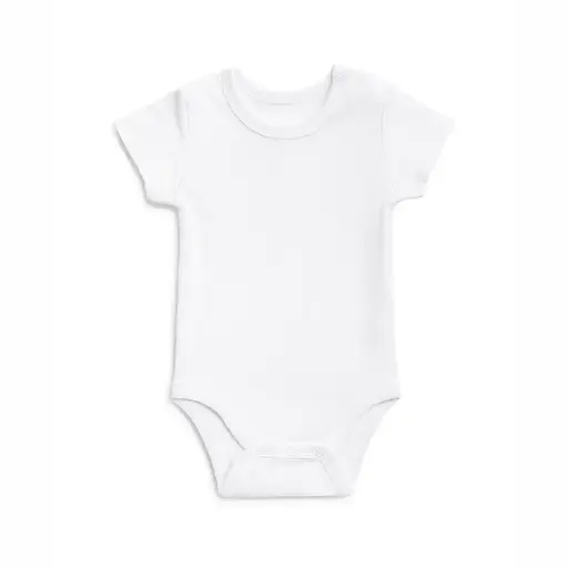 [3100] Bodysuit Short-sleeve light blue 611035