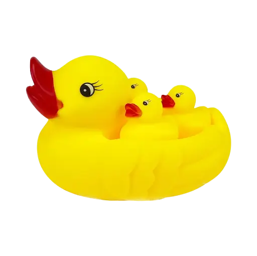 [4404] Mum and babies duck 4pcs