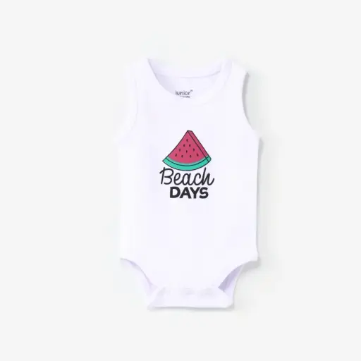 [2966] junior sleeveless Bodysuit 7202