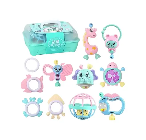 [4336] Baby Rattle Box - 11 Pcs