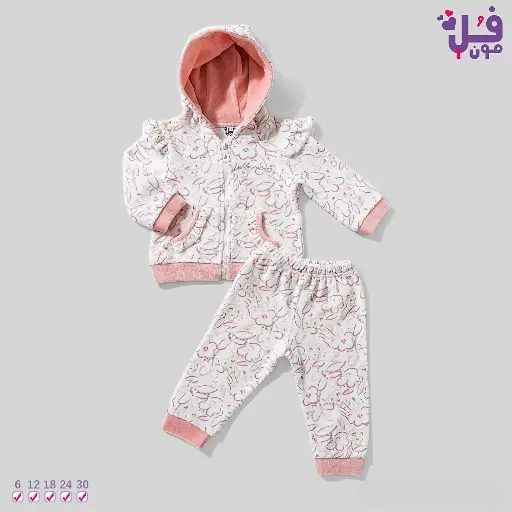 [3034] full moon Baby pajama 2pcs 17427