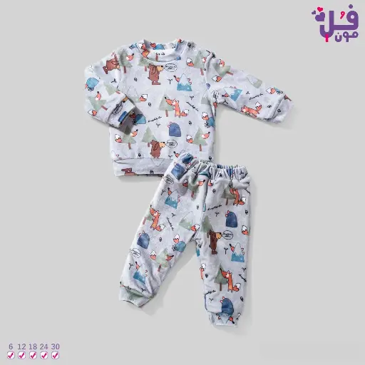 [3027] Heidi's pajamas. Two-piece17411